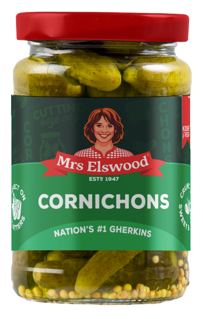 MRS ELSWOOD קורנישונים חמוצים