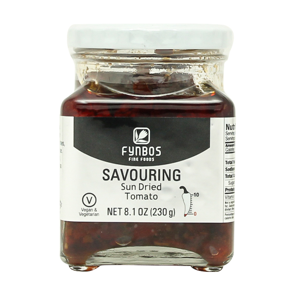 FYNBOS מעדן עגבניות מיובשות בשמש