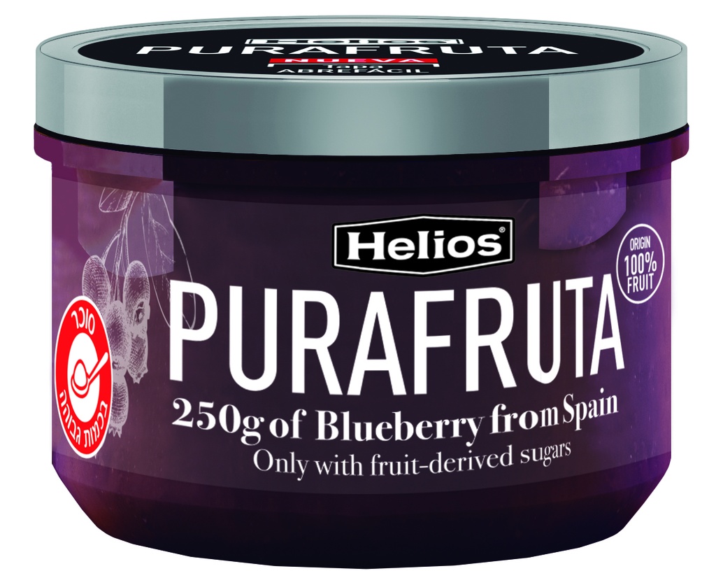 HELIOS PURAFRUTA ממרח פרי אוכמניות